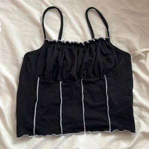 Cropped tank top